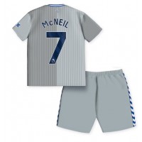 Everton Dwight McNeil #7 Tredje Dräkt Barn 2023-24 Kortärmad (+ Korta byxor)